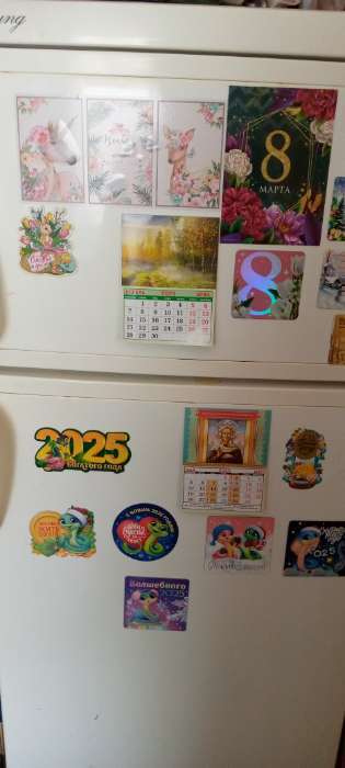 Фотография покупателя товара Магнит «Новогодний», МИКС - Фото 1