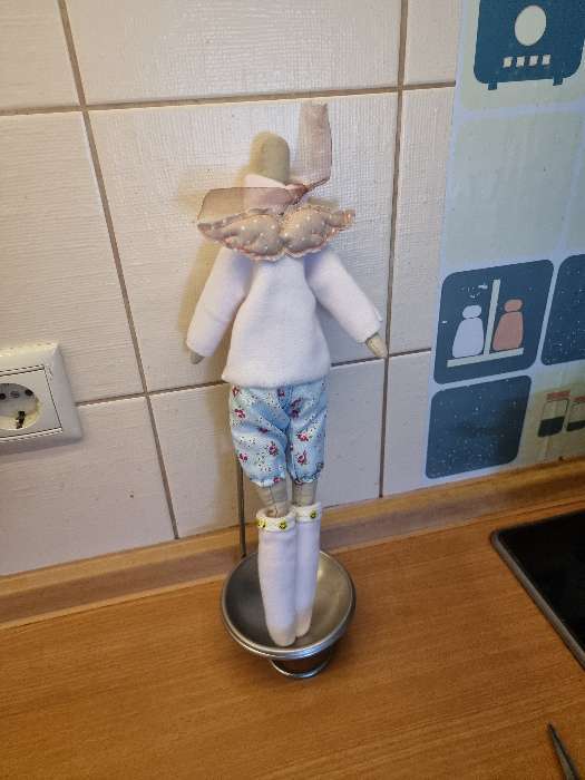 Фотография покупателя товара Интерьерная кукла «Мэги», набор для шитья, 18 × 22 × 3.6 см - Фото 5