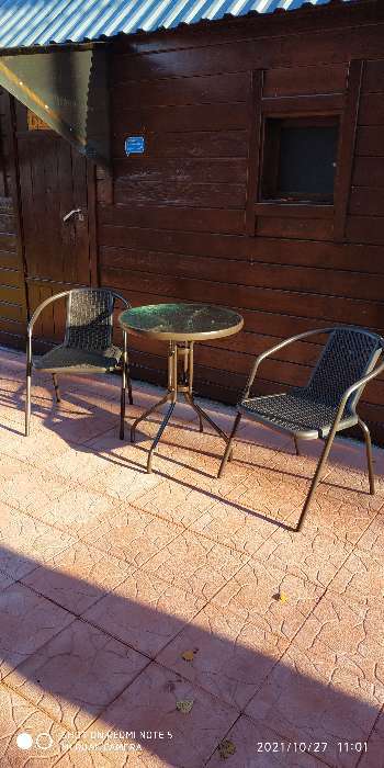 Фотография покупателя товара Набор садовой мебели: стол, 4 стула, коричневый - Фото 18