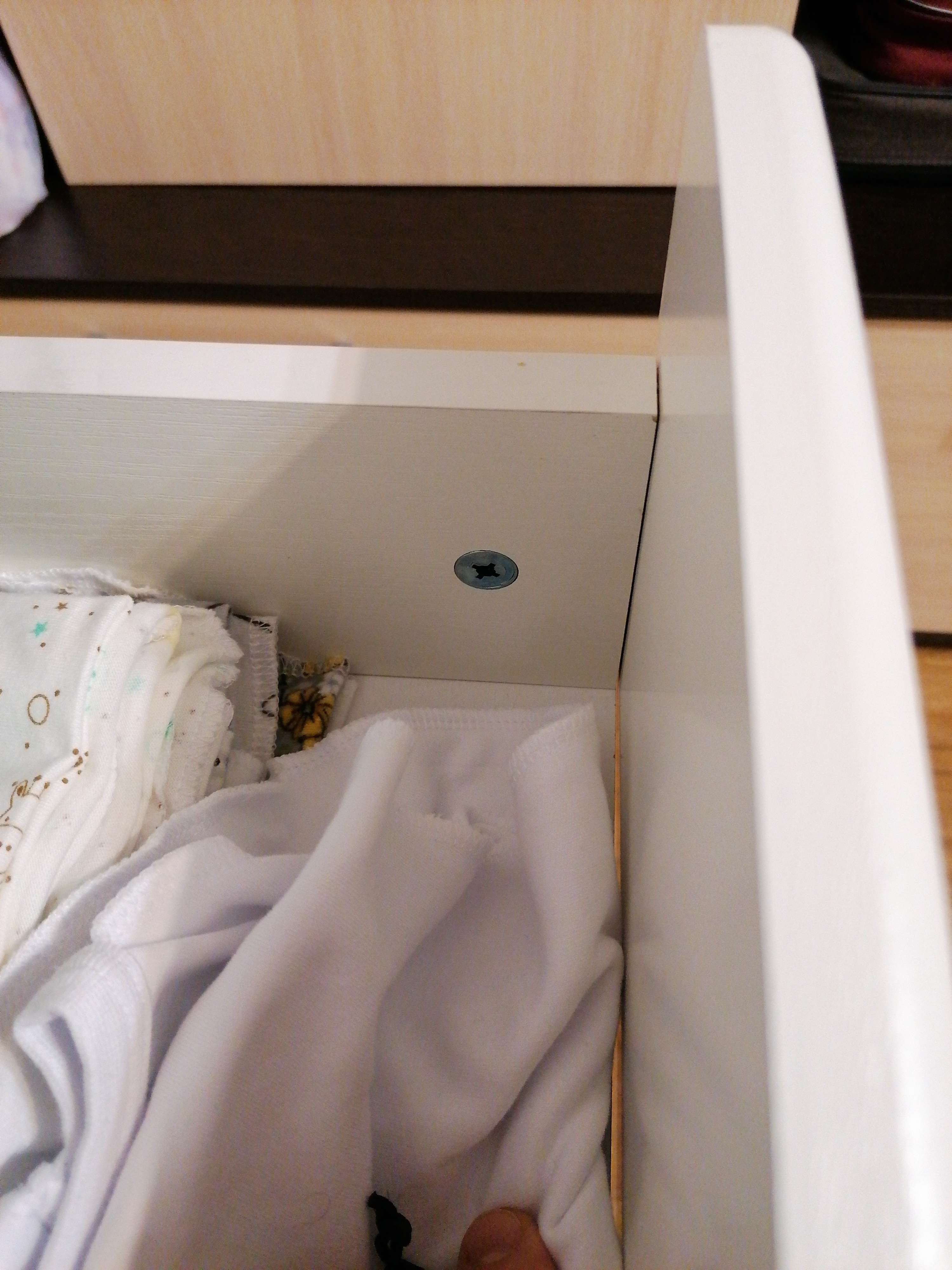 Фотография покупателя товара Комод пеленальный детский Сириус Kristoff ПВХ 804, 4 ящика, цвет белый - Фото 13