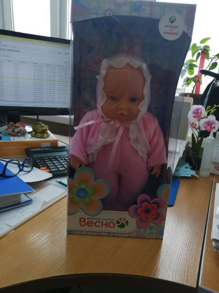 Фотография покупателя товара Кукла «Малышка 1», 30 см, МИКС - Фото 1