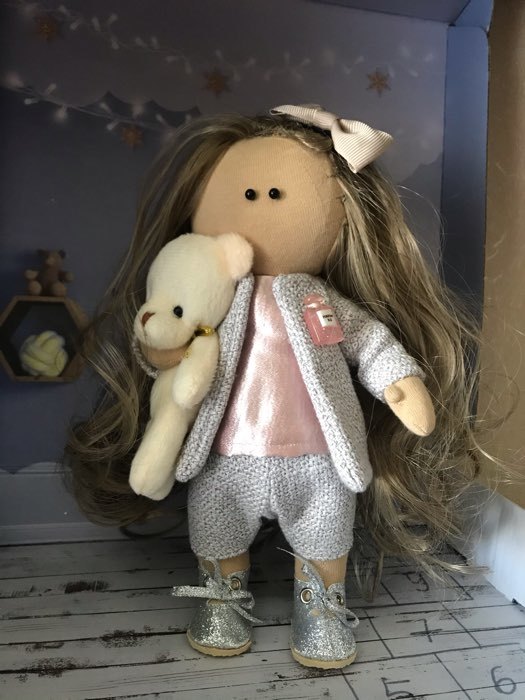 Фотография покупателя товара Одежда для куклы «Шик», набор для шитья, 21 х 29.7 х 0.7 см