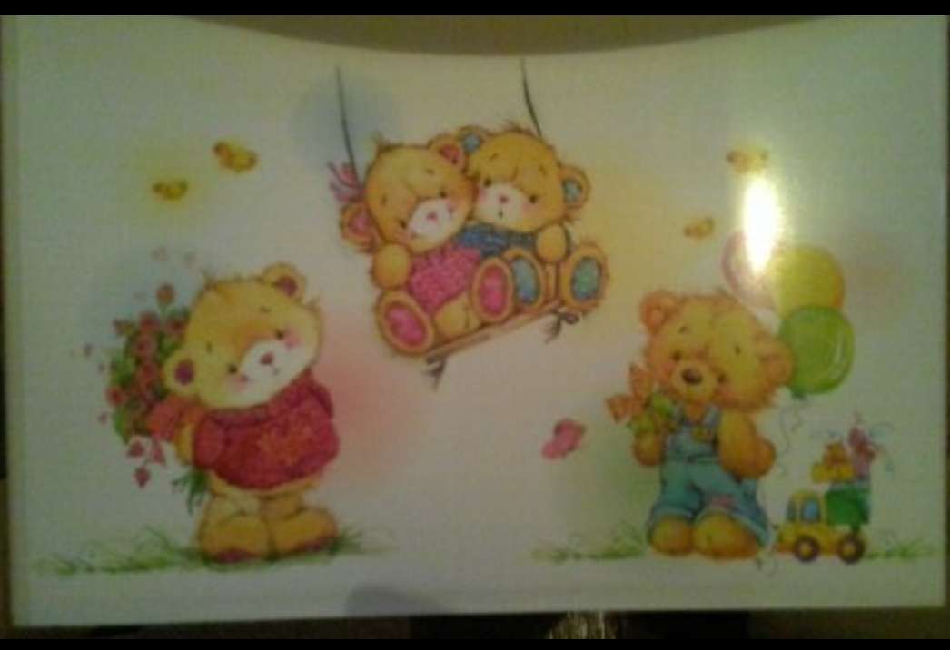 Фотография покупателя товара Комод детский 4-х секционный Bears, цвет слоновая кость - Фото 1