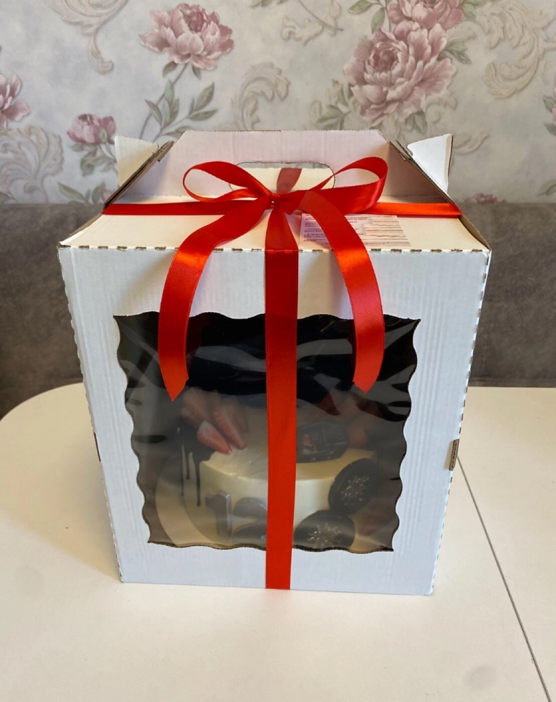 Фотография покупателя товара Лента атласная, 20 мм, 23±1 м, красная №33 - Фото 1