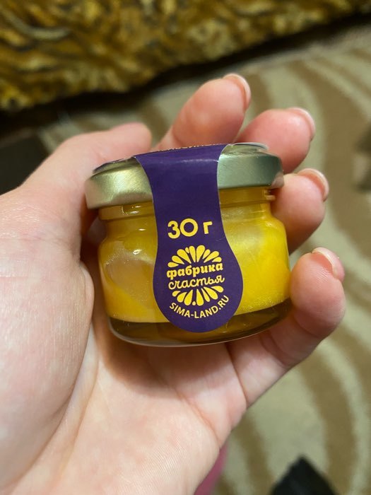 Фотография покупателя товара УЦЕНКА Крем-мёд «Здоровья», в банке, с апельсином, 30 г. - Фото 1