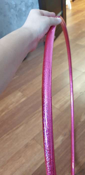 Фотография покупателя товара Обмотка для обруча с подкладкой CRYSTAL, 20 мм × 14 м, цвет розовый - Фото 1