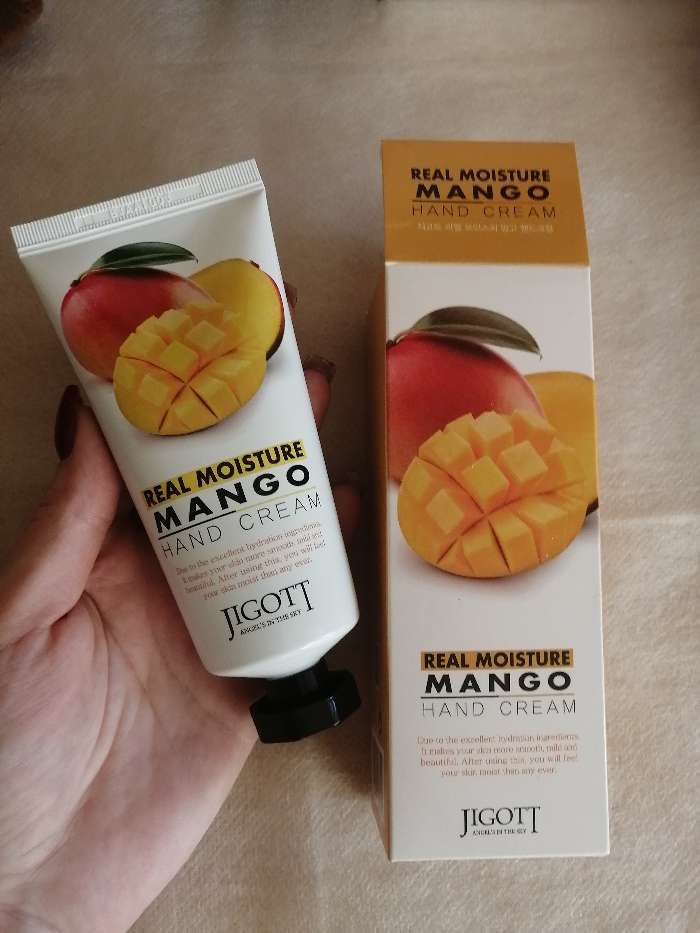 Фотография покупателя товара Крем для рук Jigott увлажняющий, с экстрактом манго, 100 мл - Фото 2