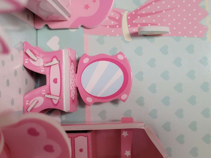 Фотография покупателя товара 3D Конструктор из пенокартона «Комната принцессы», 54 детали - Фото 3