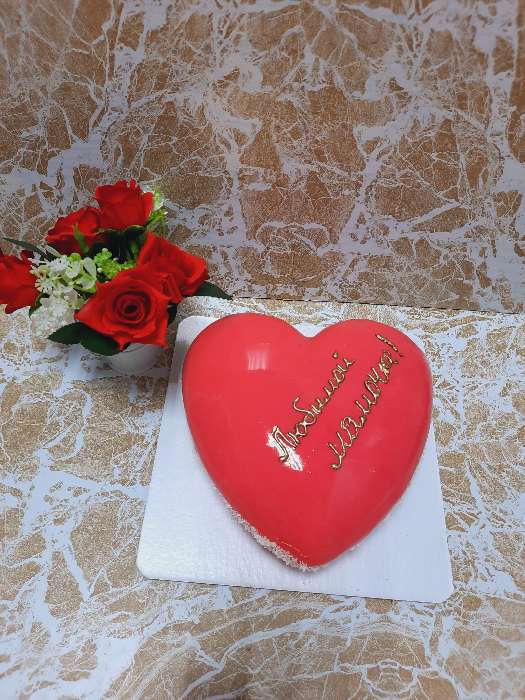 Фотография покупателя товара Форма для выпечки и муссовых десертов KONFINETTA «Сердце», силикон, 15,5×15,5×5,5 см, цвет белый - Фото 13