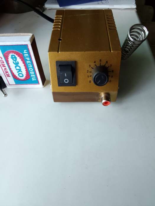 Фотография покупателя товара Паяльная станция ТУНДРА, медное жало, 50 - 400°C, 12 Вт - Фото 3