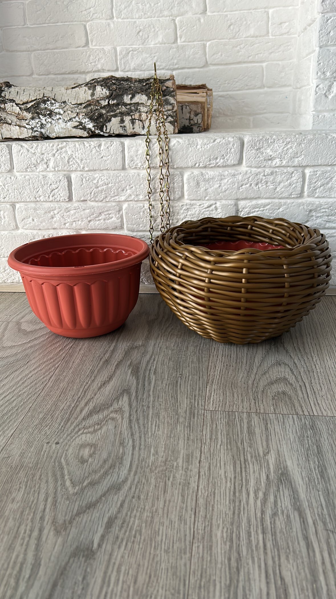 Фотография покупателя товара Ротанг искусственный гладкий 6 мм 100 м полутрубка ( бронза металлик) - Фото 1