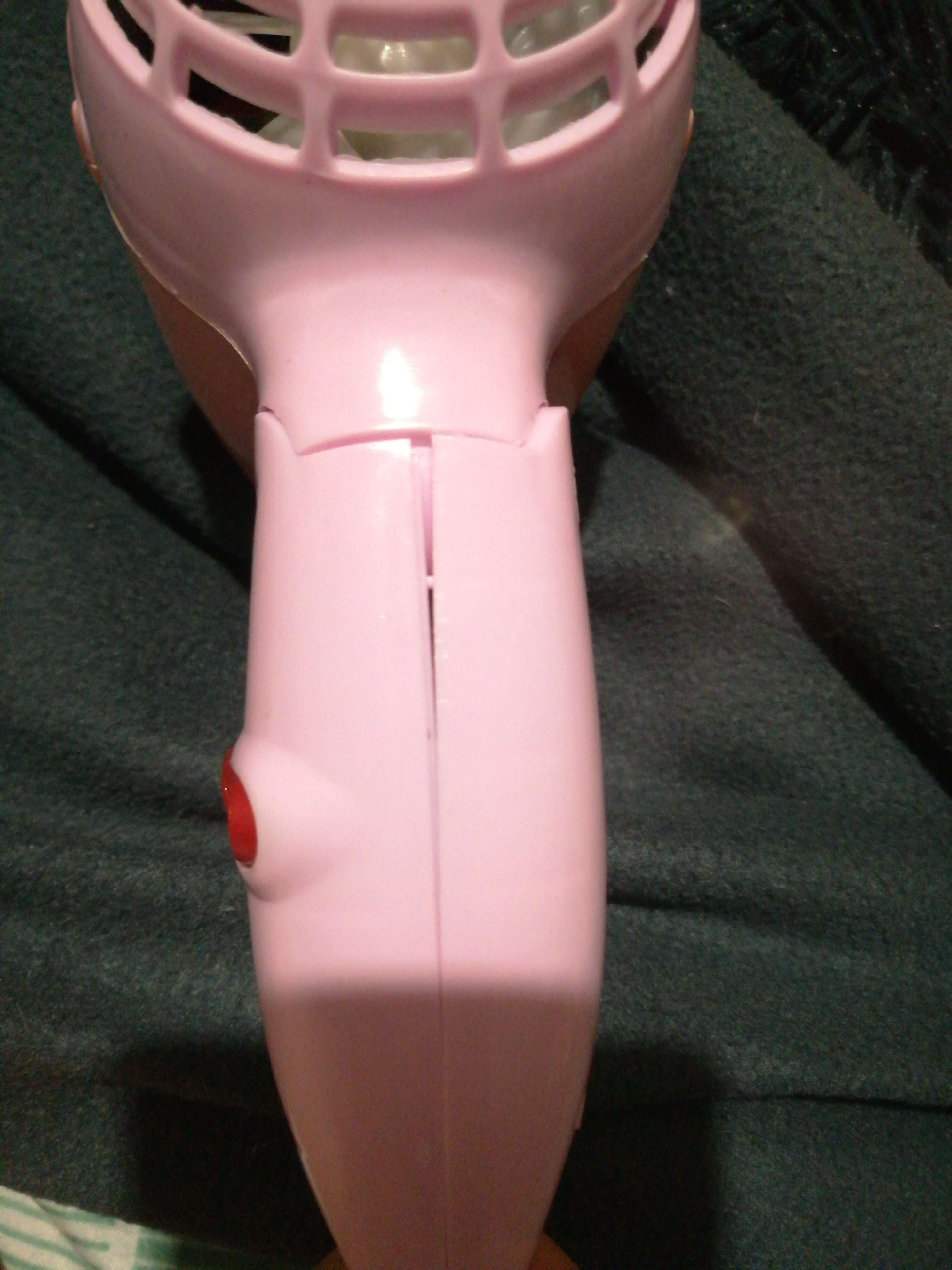 Фотография покупателя товара Фен Luazon LF-23, 800 Вт, 2 режима, складная ручка, розовый - Фото 4