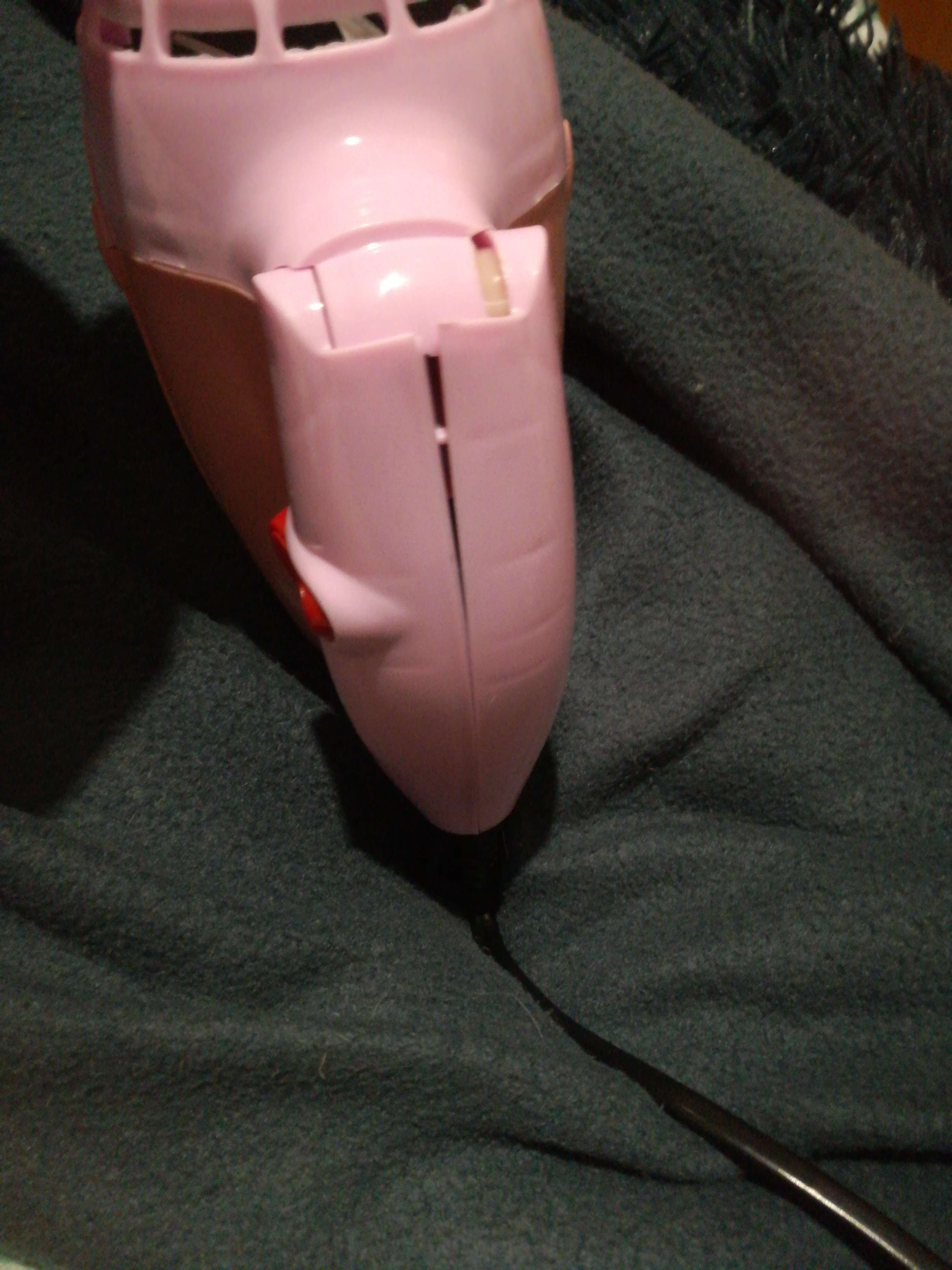 Фотография покупателя товара Фен Luazon LF-23, 800 Вт, 2 режима, складная ручка, розовый