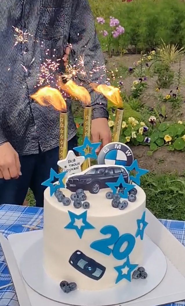 Фотография покупателя товара Свечи фонтаны для торта "Неон", 12,5 см, 40 секунд, цветное пламя, 4 шт - Фото 65