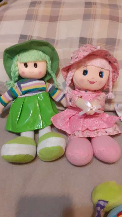 Фотография покупателя товара Мягкая кукла «Девочка», панамка в горошек, цвета МИКС - Фото 1