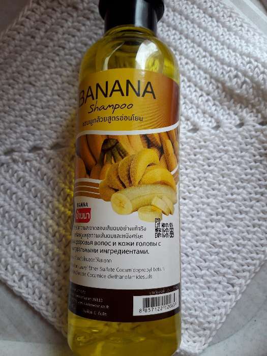 Фотография покупателя товара Шампунь для волос Banna банан, 360 мл - Фото 2