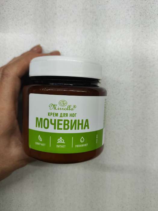 Фотография покупателя товара Крем для ног Mirrolla с мочевиной, 250 мл - Фото 1