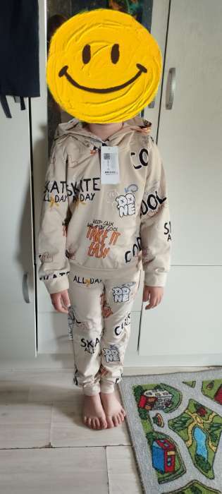 Фотография покупателя товара Костюм детский (толстовка, брюки) KAFTAN "Graffiti", р.34 (122-128 см) - Фото 1
