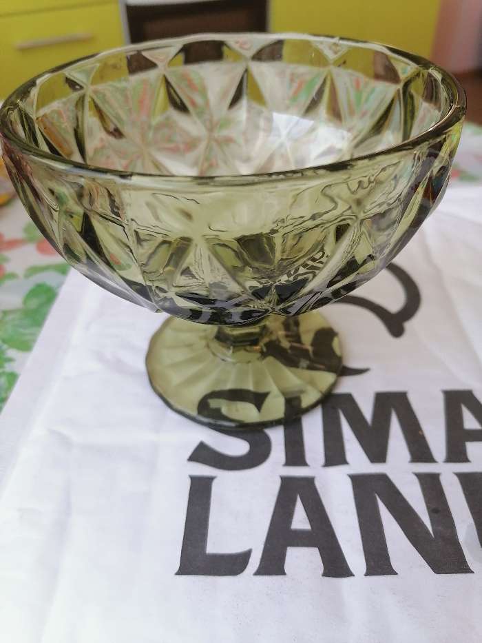 Фотография покупателя товара Креманка стеклянная Magistro «Круиз», 350 мл, d=12 см, цвет зелёный - Фото 8