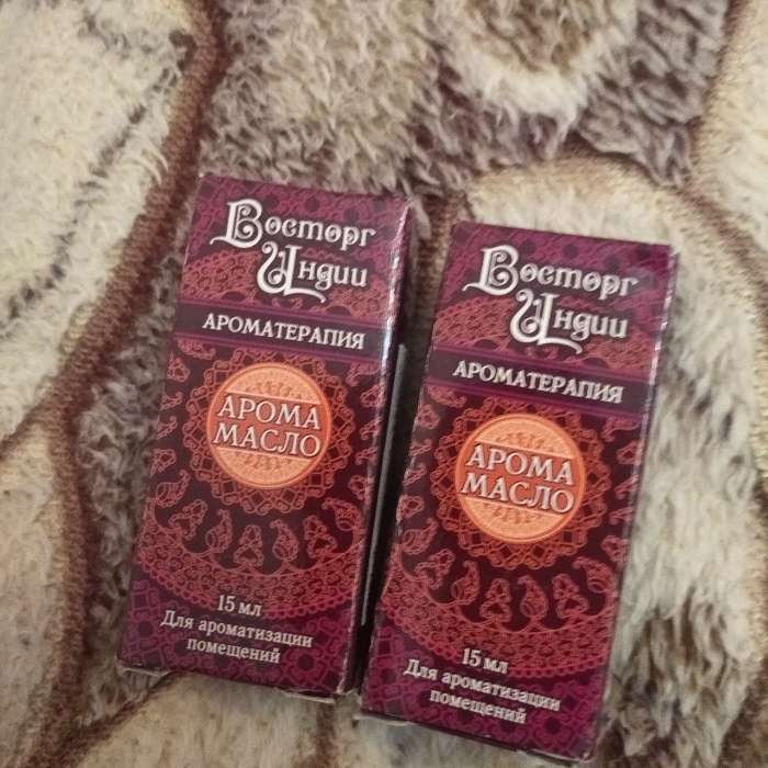 Фотография покупателя товара Аромамасло «Восторг Индии», 15 мл, Мускат - Фото 1