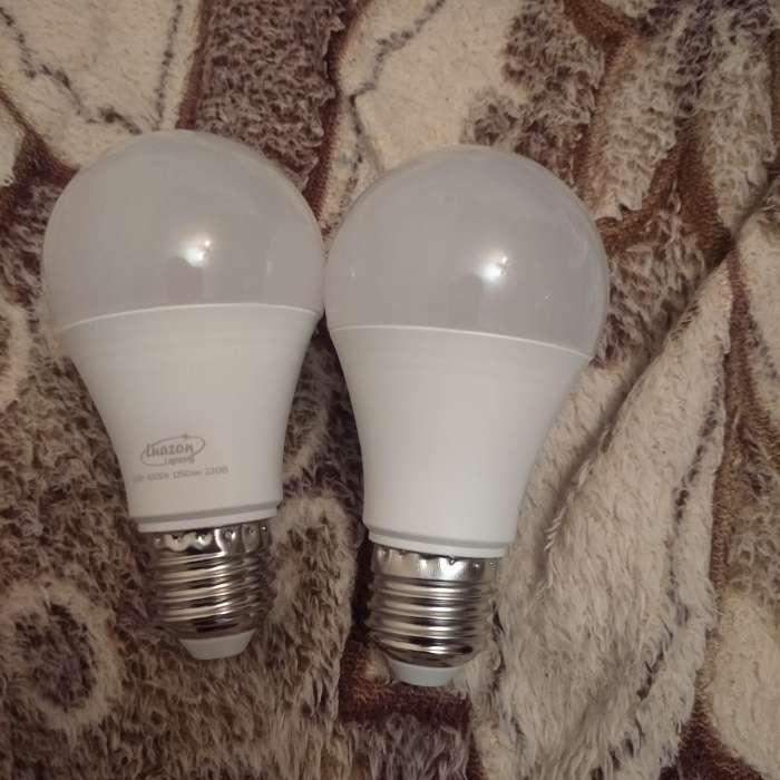 Фотография покупателя товара Лампа светодиодная Luazon Lighting, A60, 20 Вт, E27, 1620 Лм, 6500 К, холодный белый - Фото 1