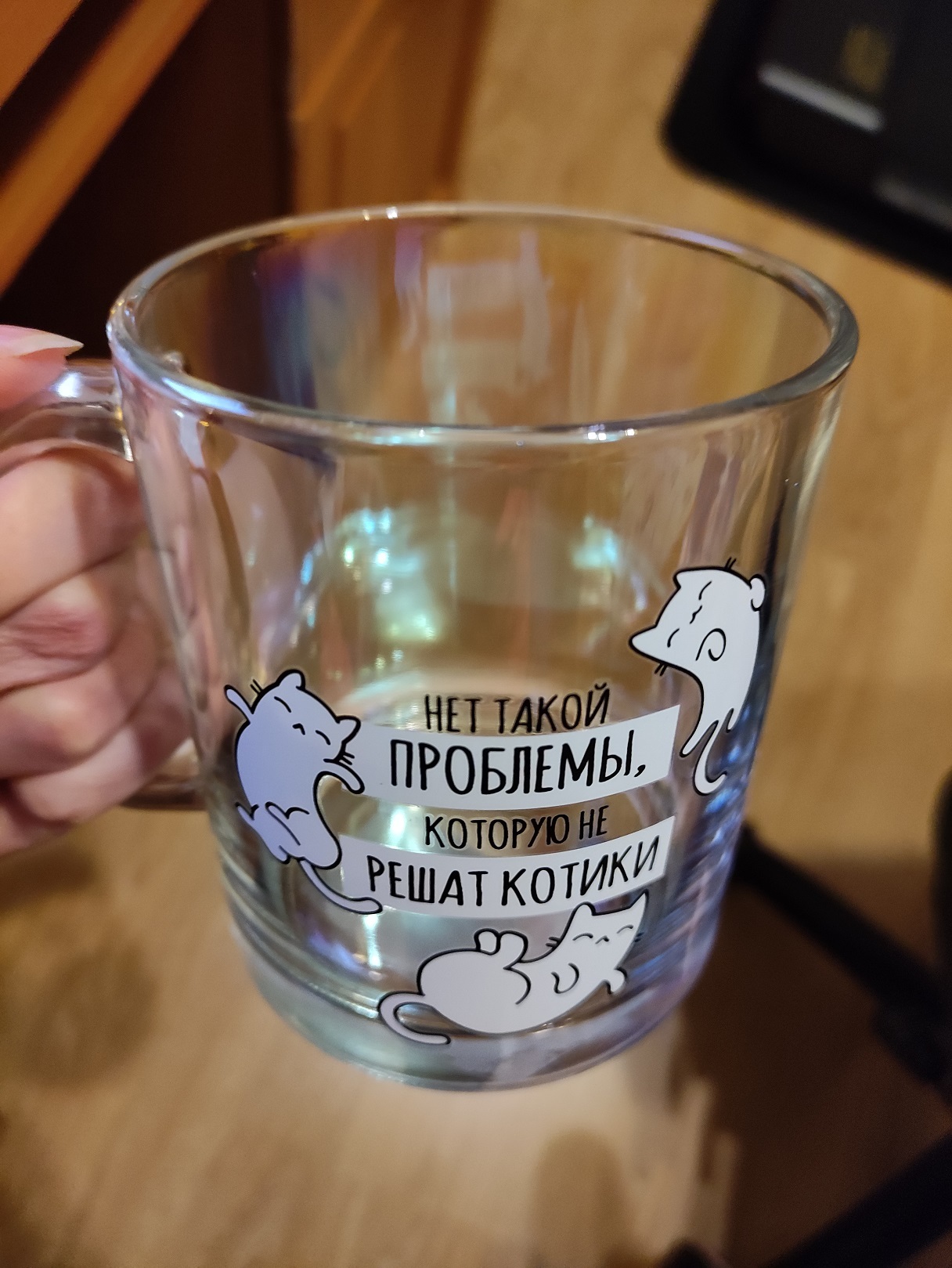 Фотография покупателя товара Кружка «Котики», 500 мл - Фото 2