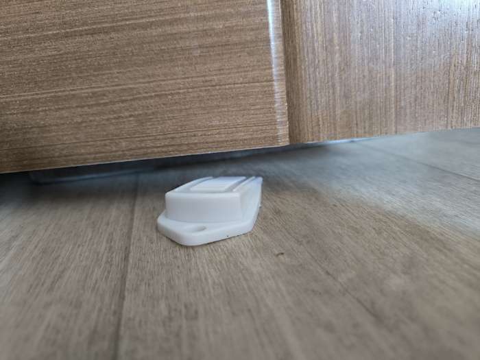 Фотография покупателя товара Стоппер для дверей Крошка Я, набор 2 шт., белый - Фото 2