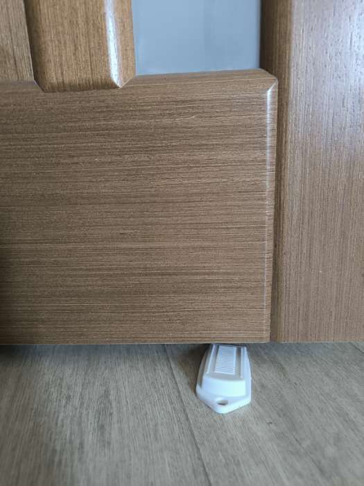 Фотография покупателя товара Стоппер для дверей Крошка Я, набор 2 шт., белый - Фото 3