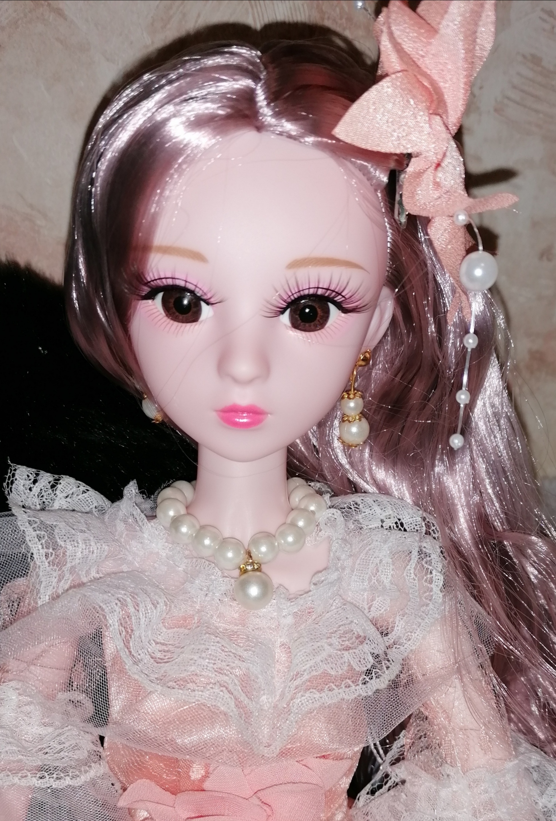 Фотография покупателя товара Кукла интерактивная шарнирная «Оля» в платье, с пультом - Фото 2
