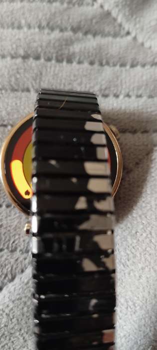 Фотография покупателя товара Ремешок для часов «Соломон», 18 мм, металл, длина 15.5-27 см, чёрный - Фото 2