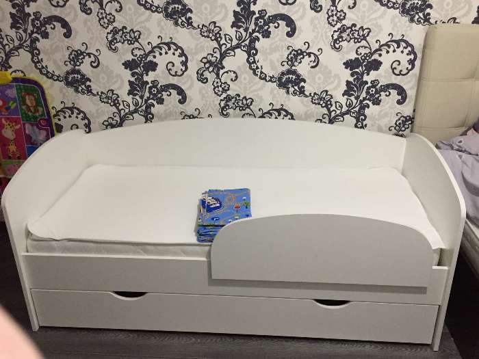 Фотография покупателя товара Бортик для кровати, 795х37х290, Белый