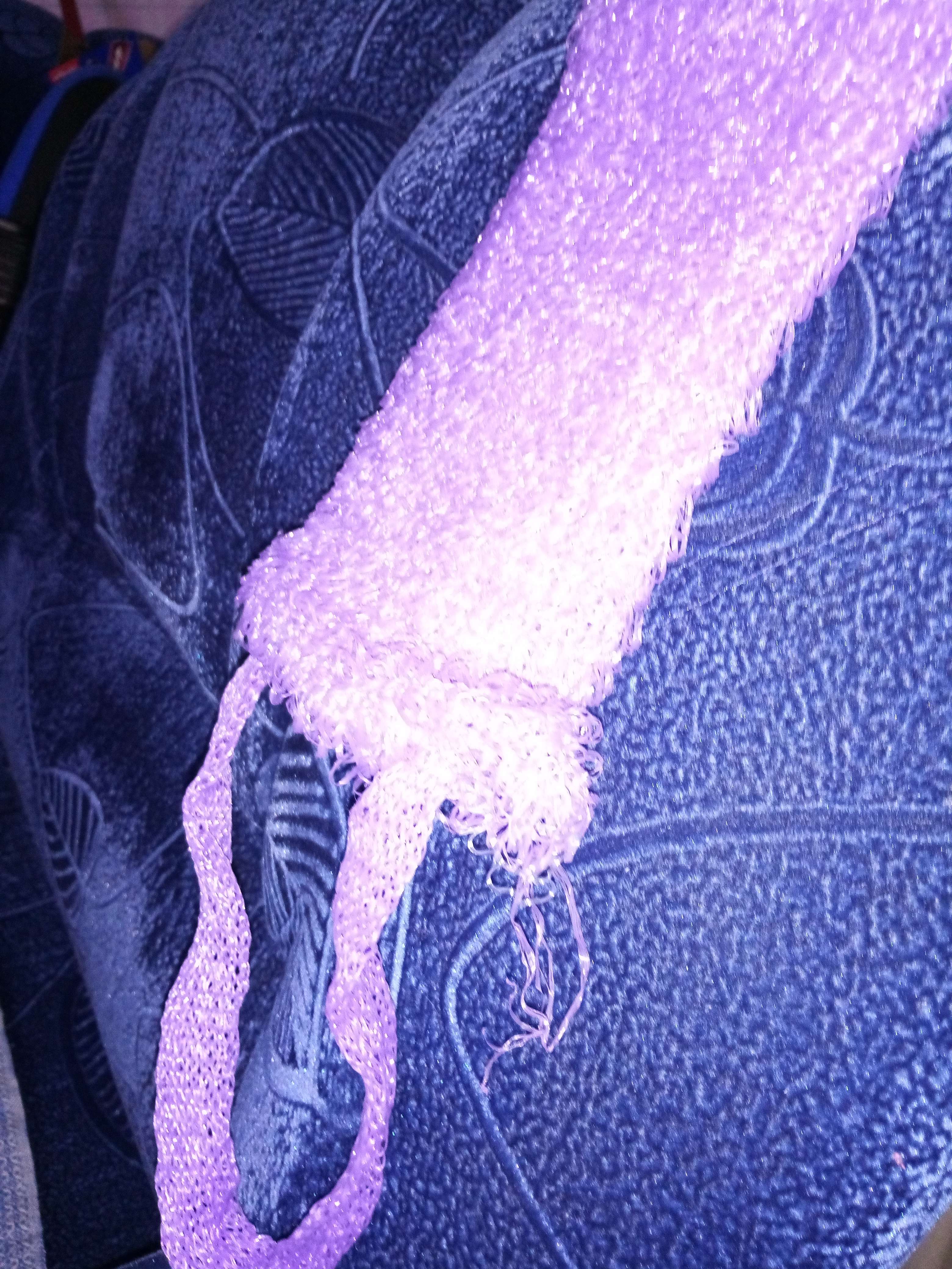 Фотография покупателя товара Мочалка для тела Доляна «Банный пояс», 45,5×11 см, цвет МИКС