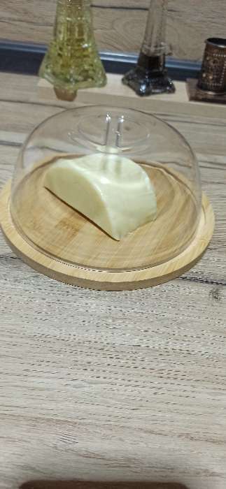 Фотография покупателя товара Сырница-маслёнка, 19×7,5 см, бамбук