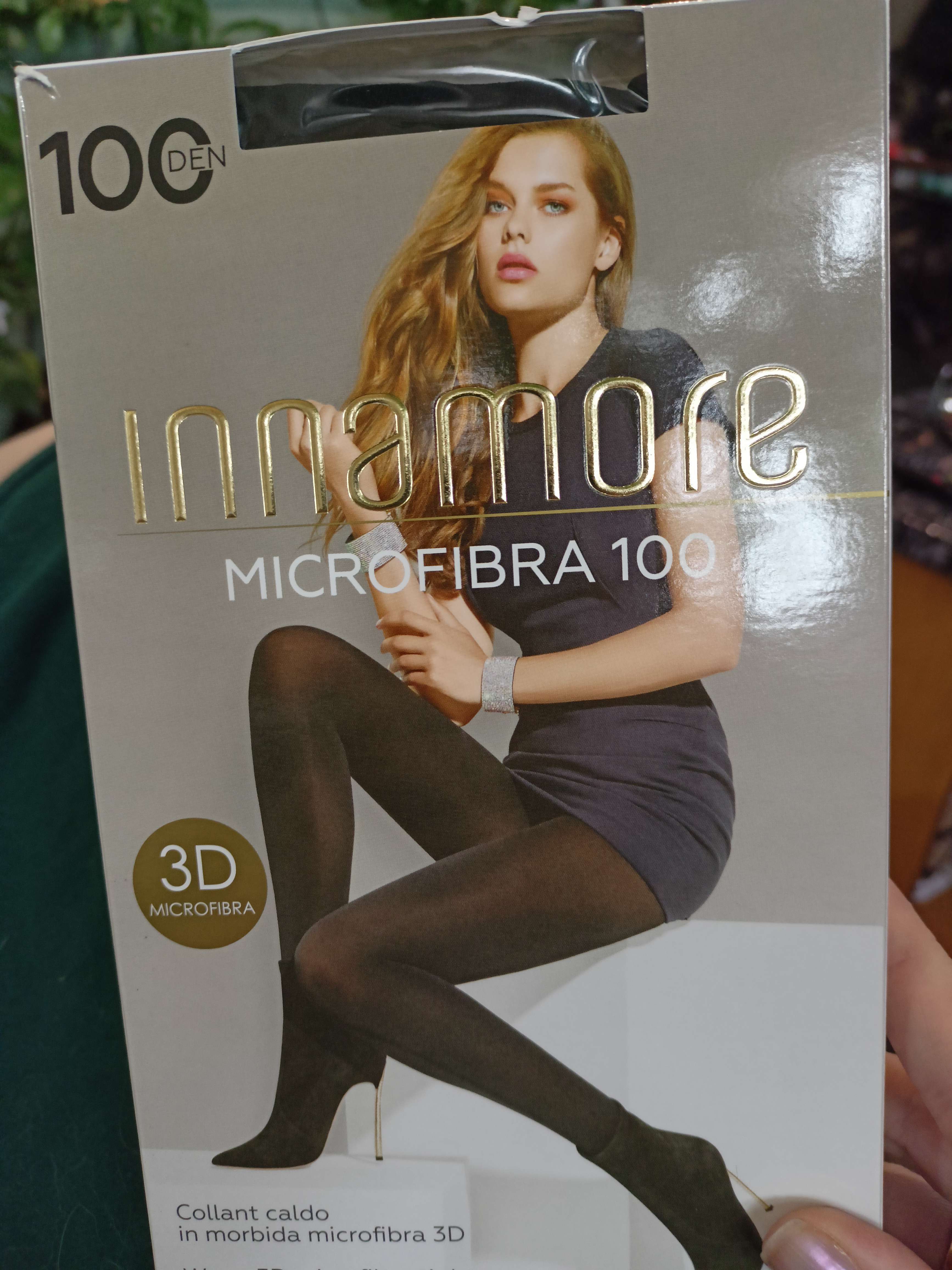 Фотография покупателя товара Колготки женские INNAMORE Microfibra 100 den, цвет чёрный (nero), размер 4 - Фото 1