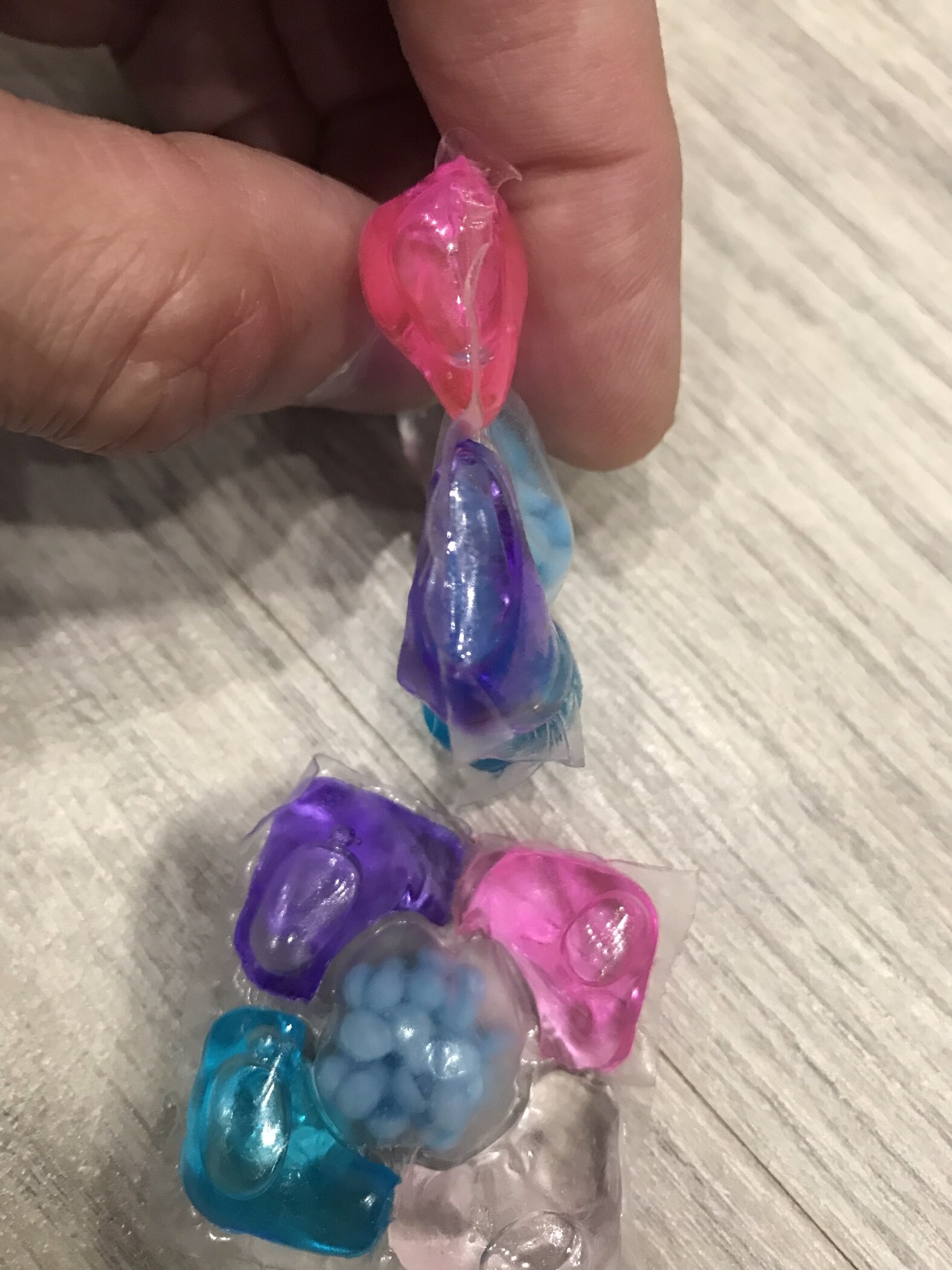 Фотография покупателя товара Капсулы для стирки Мой Выбор 5в1 «Свежесть океана» 50 шт. по 10 г - Фото 5