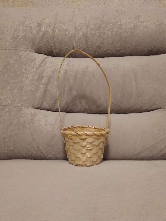 Фотография покупателя товара Корзина плетёная, бамбук, натуральный цвет, (цилиндр), средняя - Фото 120