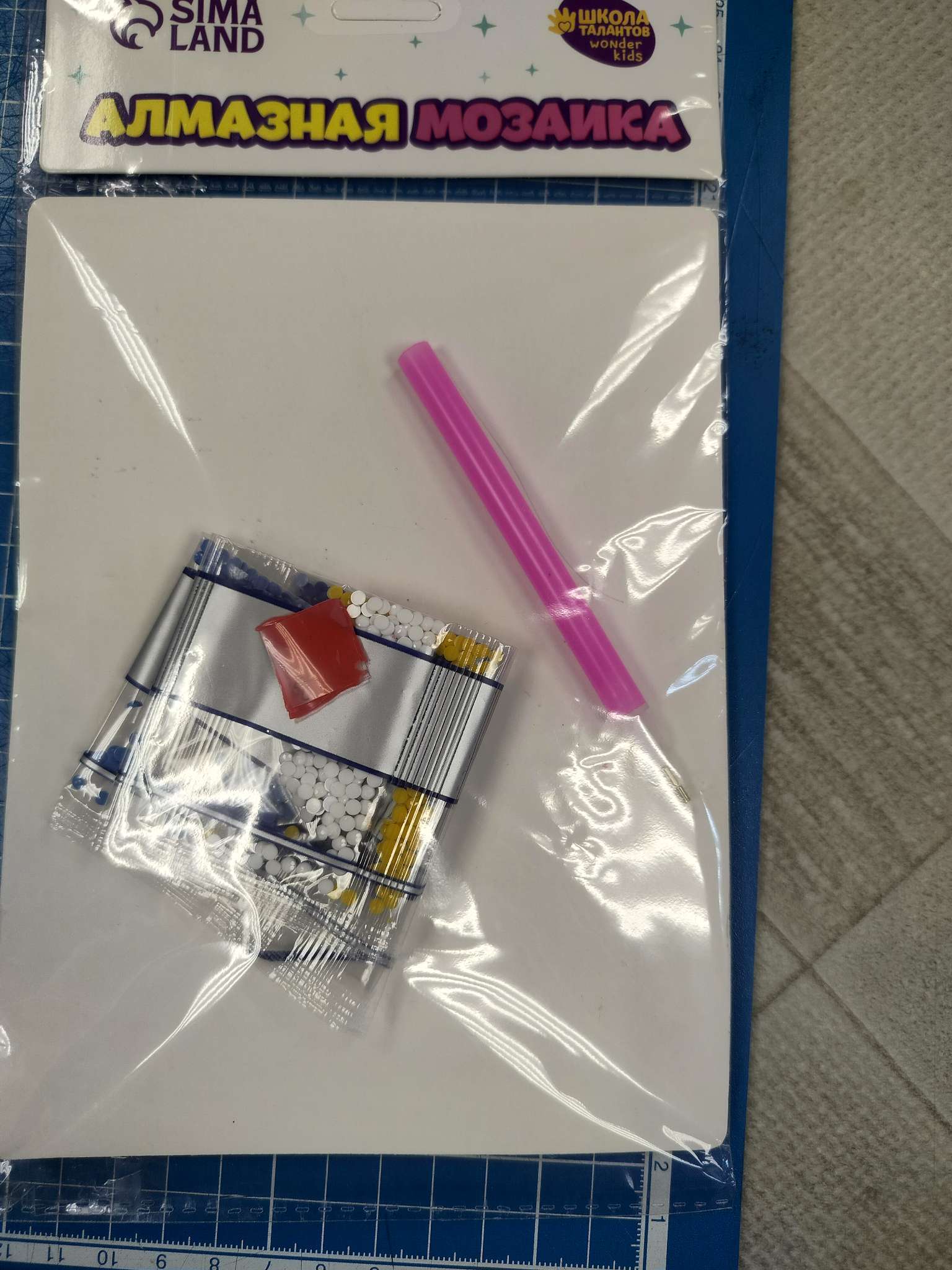 Фотография покупателя товара Алмазная вышивка с частичным заполнением «Адель», 13.7×18.3 см, картон - Фото 2