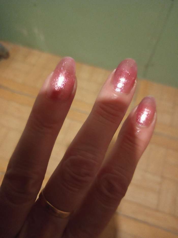 Фотография покупателя товара Лак для ногтей с эффектом геля Jeanmishel, тон 160, искрящийся розовый, 6 мл - Фото 1