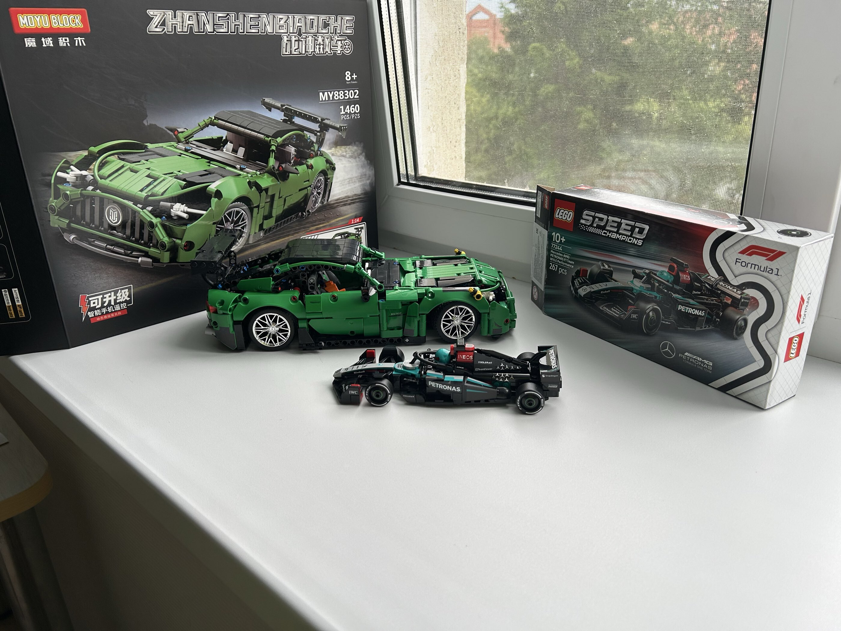 Фотография покупателя товара Конструктор Техно ULTIMATE AMG, 1460 деталей - Фото 2