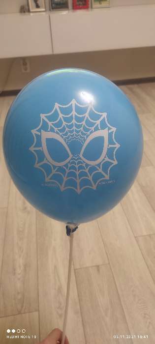 Фотография покупателя товара Воздушные шары "Spider-man", Человек-паук, 12 дюйм (набор 5 шт) - Фото 5