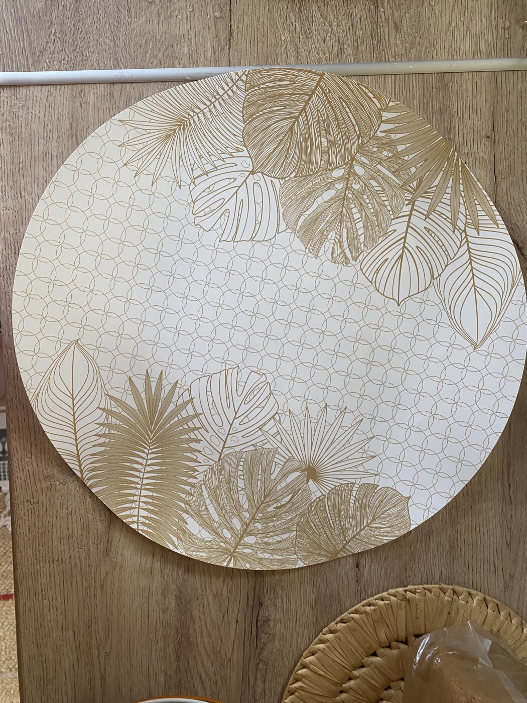 Фотография покупателя товара Салфетка сервировочная на стол «Голден», d=36 см - Фото 1