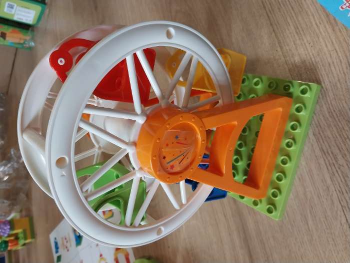 Фотография покупателя товара Конструктор UNICON «Ярмарка», наклейки в наборе, 69 деталей - Фото 5