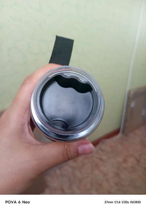 Фотография покупателя товара Бутылка для воды My bottle, 500 мл, 19.5×6 см, чехол в комплекте, желтая - Фото 3