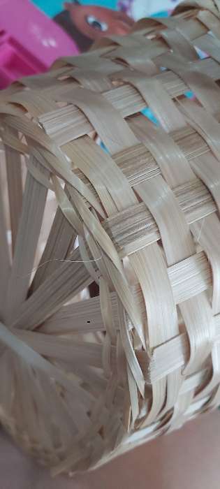 Фотография покупателя товара Корзина плетёная, бамбук, натуральный цвет - Фото 41