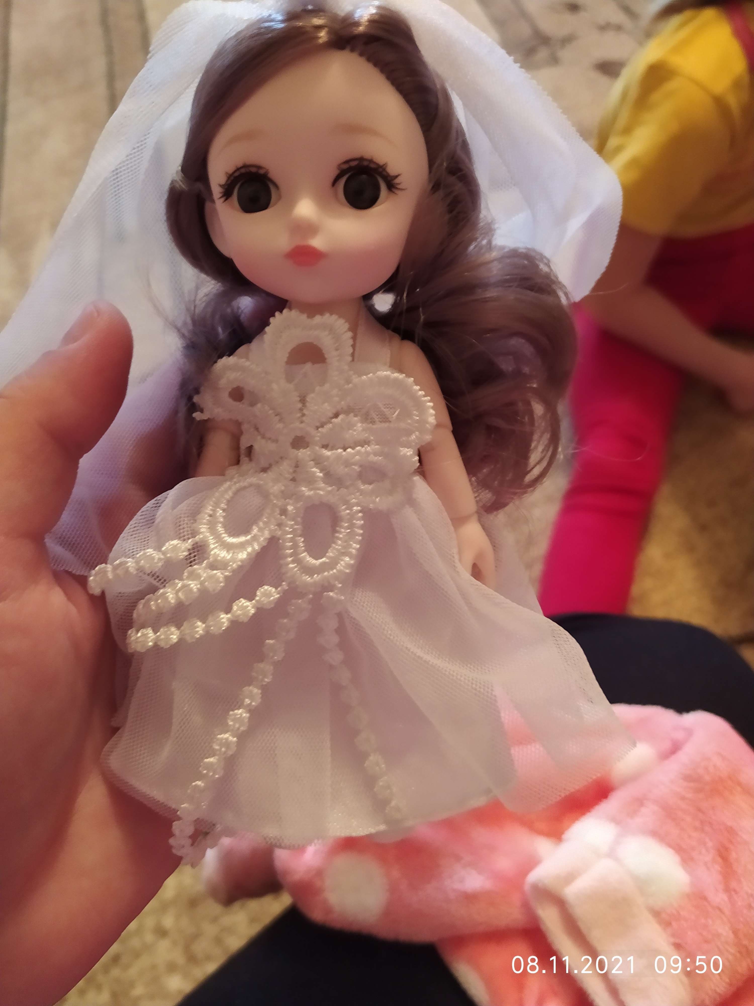 Фотография покупателя товара Кукла модная «Эльза» в платье, МИКС - Фото 3