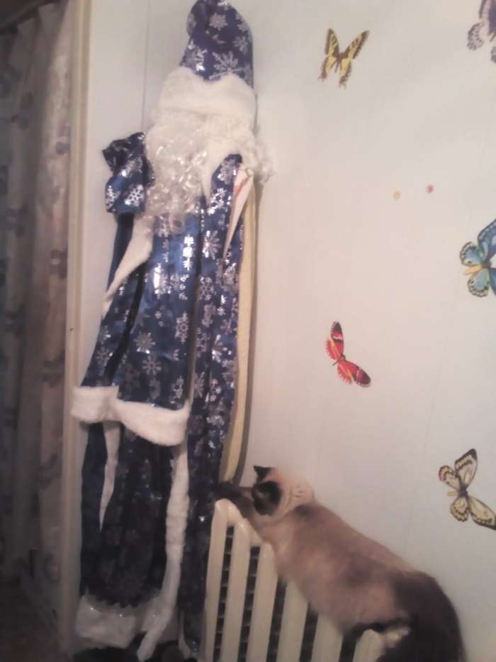 Фотография покупателя товара Карнавальный костюм «Дед Мороз», сатин, р. 54-56, цвет красный - Фото 7