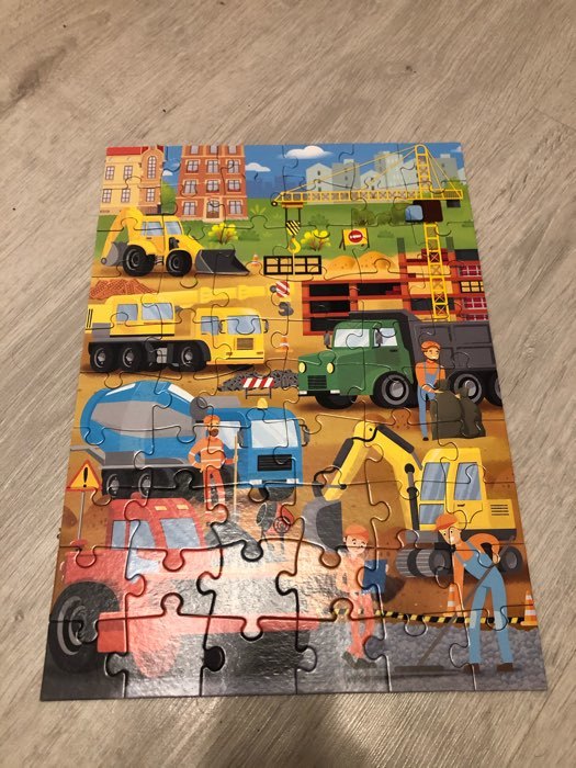 Фотография покупателя товара Пазлы детские «Машины на стройке», 60 элементов