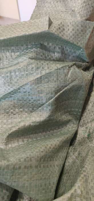Фотография покупателя товара Мешок полипропиленовый, 55 × 95 см, на 50 кг, зелёный - Фото 3