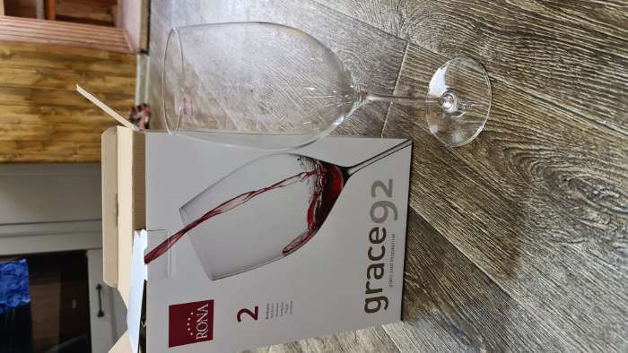 Фотография покупателя товара Набор бокалов для вина Grace, 920 мл, 2 шт - Фото 5