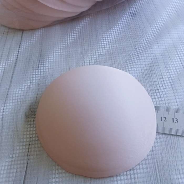 Фотография покупателя товара Чашки для бюстгальтера «Круг», L (48), d=14.5 см, пара, чёрные - Фото 2